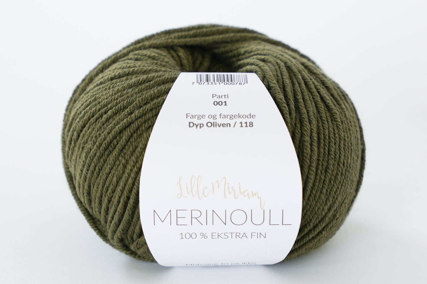 Merinoull - Dyp Oliven 118