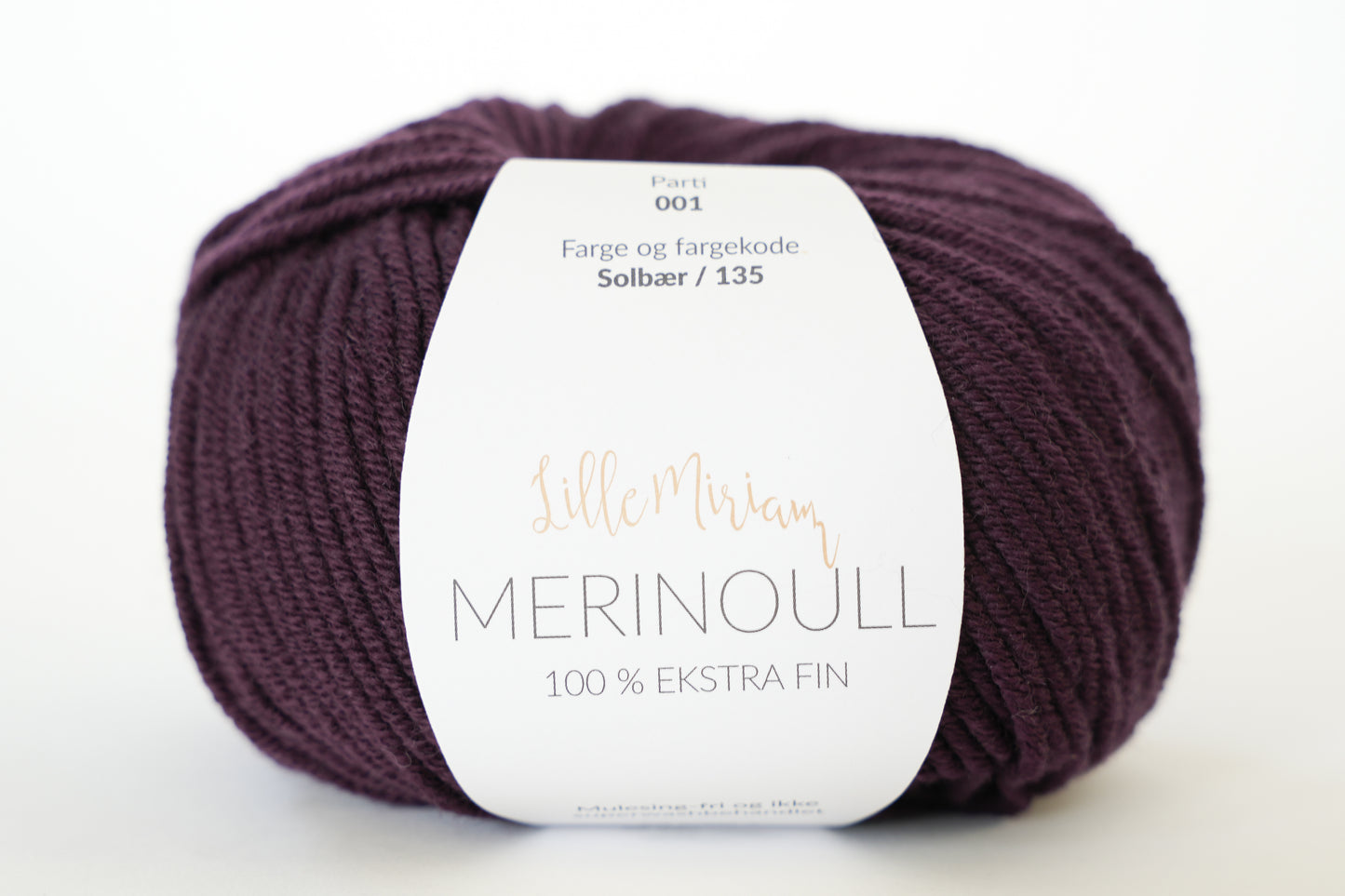 Merinoull - Solbær 135