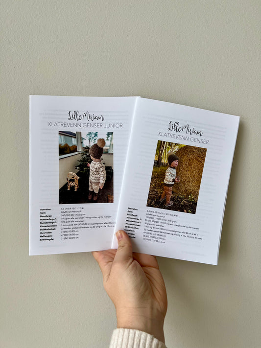 KlatreVenn Papiroppskrifter