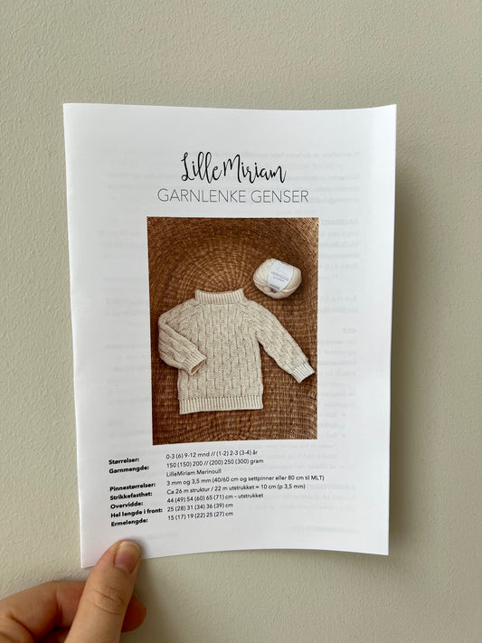 GarnLenke Papiroppskrifter