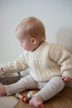 Last inn bildet i Galleri-visningsprogrammet, LinÅker Genser / Baby (strikkepakke)
