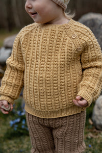 FlaxField Button Sweater (english)