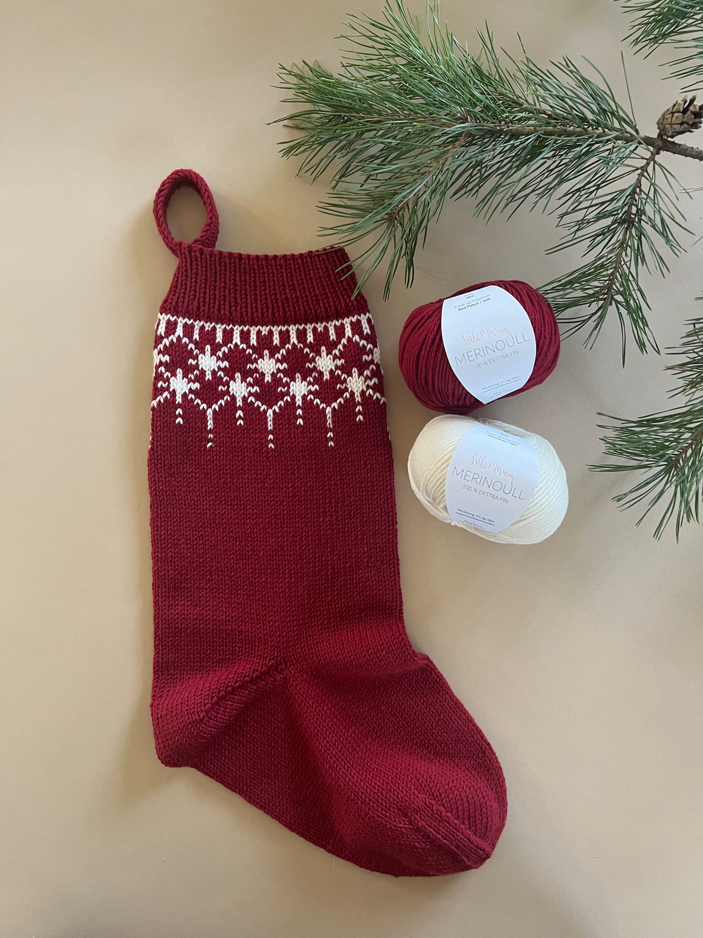 StjerneFryd JuleStrømpe