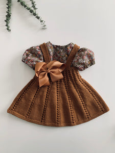 SweetPeas Bonnet + Dress (english)